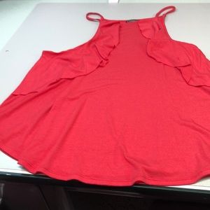 Cute coral tank top